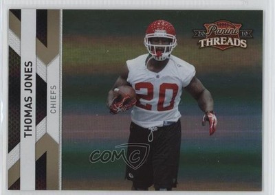 2010 Panini Threads Gold Century Proof 38/100 Thomas Jones #73 0o9