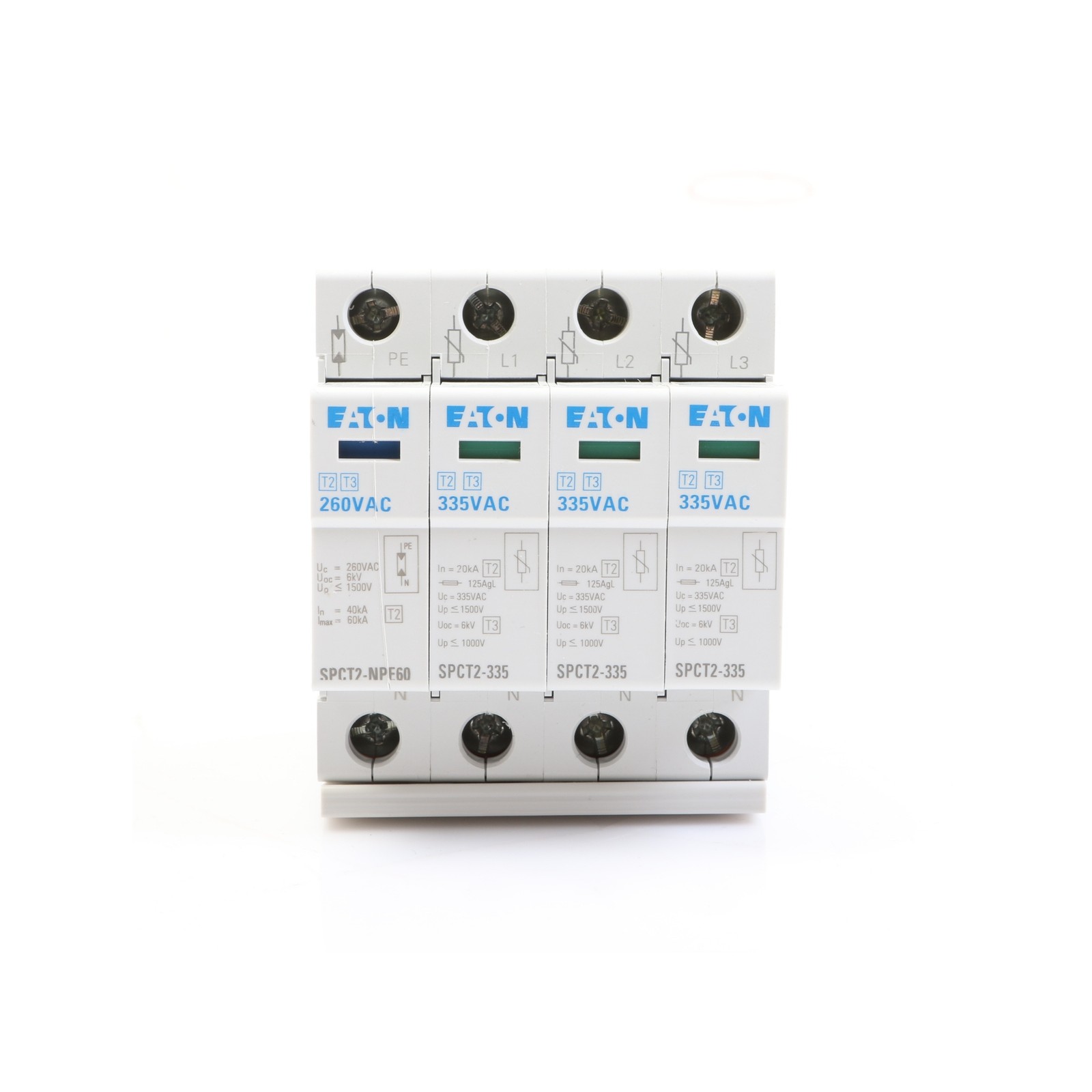 Eaton SPCT2-335-3+NPE Surge Protector, Plug-In,... + Defect (278062)