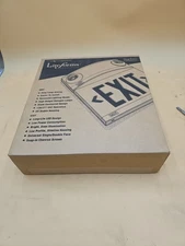 Hubbell Liteforms Dual-lite LTURW Emergency Lighting Unit. Exit Sign 120/277VAC