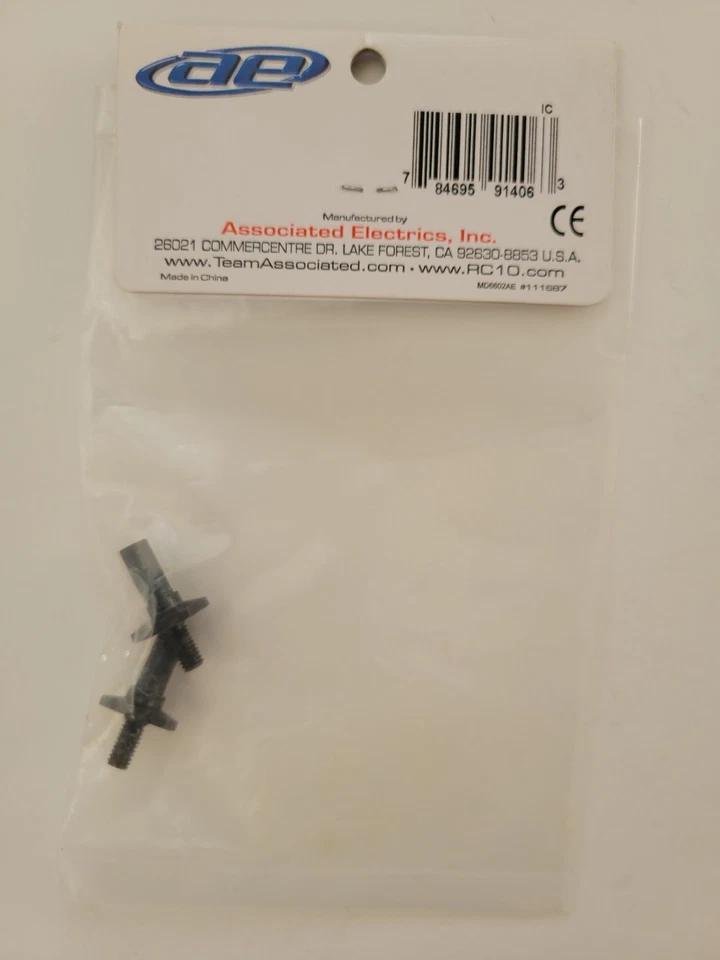 Team Associated #91406 Front Axles Fits: RC10B5 and RC10B5M Factory Sealed New - Image 4 of 4