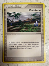Windstorm 85/100 EX Crystal Guardians Regular Uncommon Trainer
