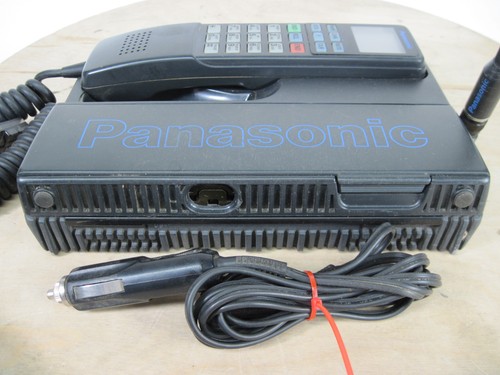 Vintage Panasonic EB-1181 Car Phone Mobile Cellular Japan Bag Antenna Kit Comple - Photo 6 sur 9