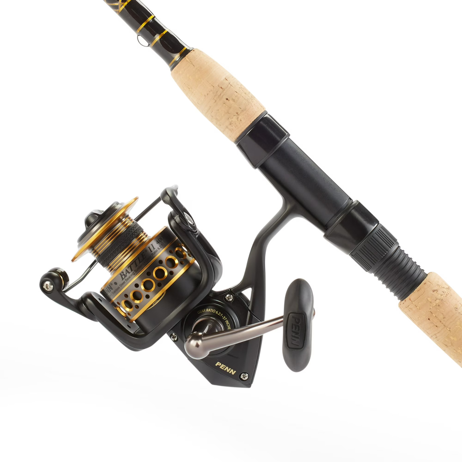 PENN Battle&reg; II Combo, 7' Medium Fishing Rod, 4000 Size Ree