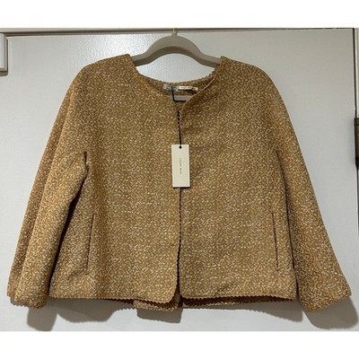 Leon Max Jacket Camel Size 10 NWT Stylish