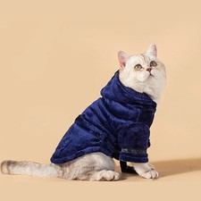 New Arrival Pet Sleep Robe for Cats And Dogs Warm Fleece Fashionable Cute Home W