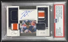 JUSTIN FIELDS PSA 10 2021 PANINI ONE #74 ROOKIE RC QUAD PATCH AUTO 38/49 BEARS