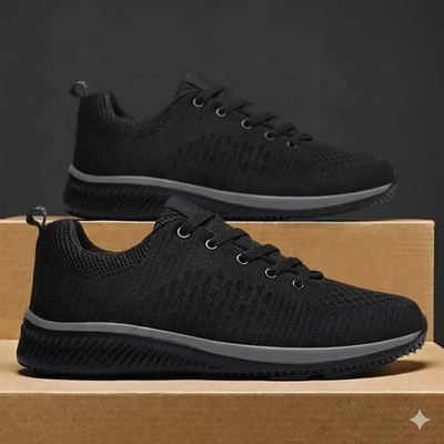 Men Women Running Shoes Breathable Lightweight Walking Sneakers Size 38-47