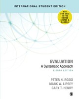 Evaluation - International Student Edition | A Systematic Approach ) | Buch