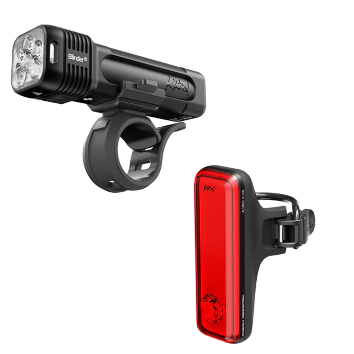 Éclairages vélo KNOG Blinder Pro 1400 en aluminium robuste pour cyclistes exigeants