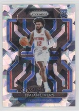 2021-22 Panini Prizm Ice Prizm Isaiah Livers #296 09wi