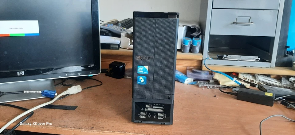 Acer Aspire X3950 intel i5 processor 650 @3.2 Ghz 4GB RAM, works no HDD (472) - Image 3 of 4