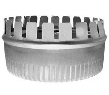 SOUTHWARK METAL 09704 Start Collar 4" Galv Steel 28 Gauge HVAC Crimped Connectio