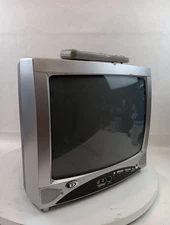 Durabrand DWT1304 13" VTG Color Television Retro Gaming W/ Remote Tested Works