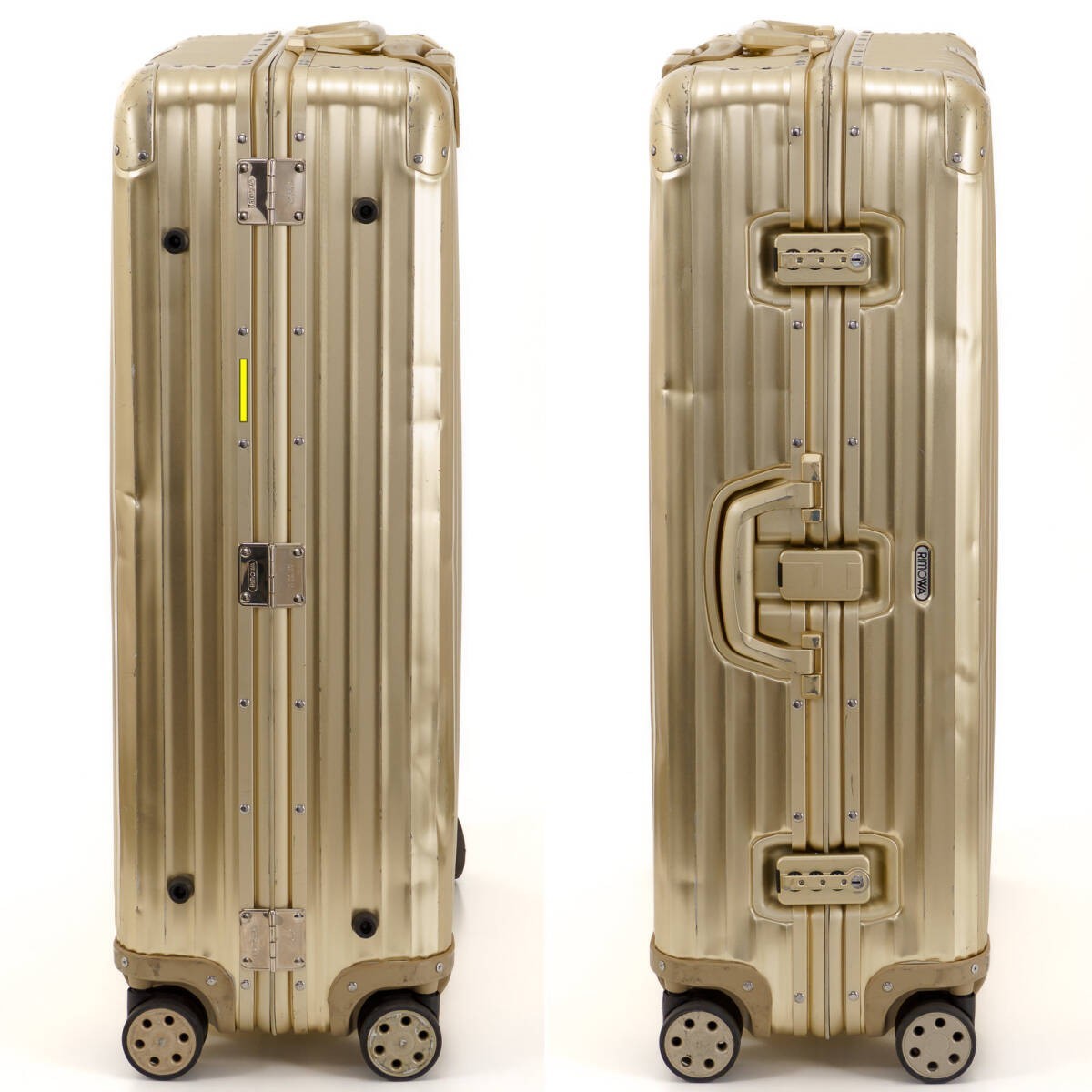 Rimowa Topas 104L Gold 4 wheels Carry Case Suitcase | eBay