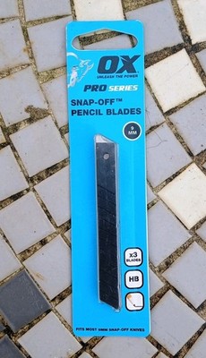Ox Tools Snap Off Bleistiftmine Tischler Bleistiftmine 3er Pack P500703 Ausverkauf