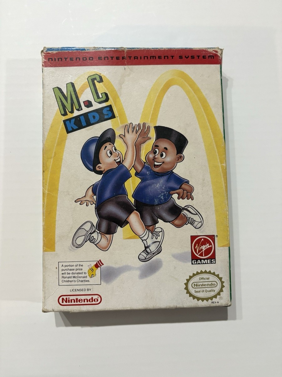 1992 NINTENDO NES McDonalds M.C. KIDS | eBay
