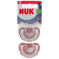 NUK First Choice Night Silikonschnuller 18-36 Monate Begleiten Kinder Ab 18 Mona