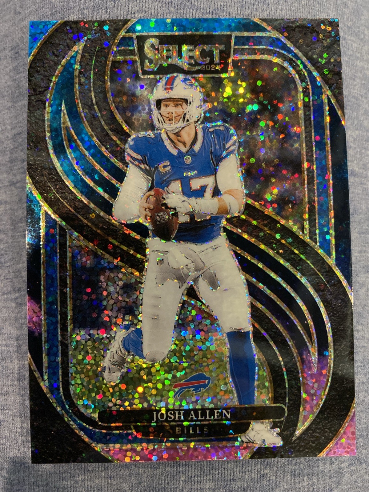 CASE HIT JOSH ALLEN 2023 Select Cosmic Sparkle Prizm Premier Level SSP #122 💎🏈