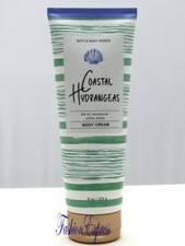 BATH  BODY WORKS COASTAL HYDRANGEAS ULTRA SHEA BODY CREAM 8 OZ