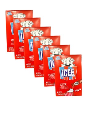 Icee CHERRY Zero Sugar Caffeine Free Drink Mix LOT OF 6