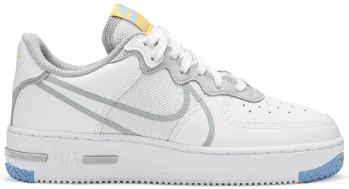 Nike Air Force 1 React Smoke Grey Gold