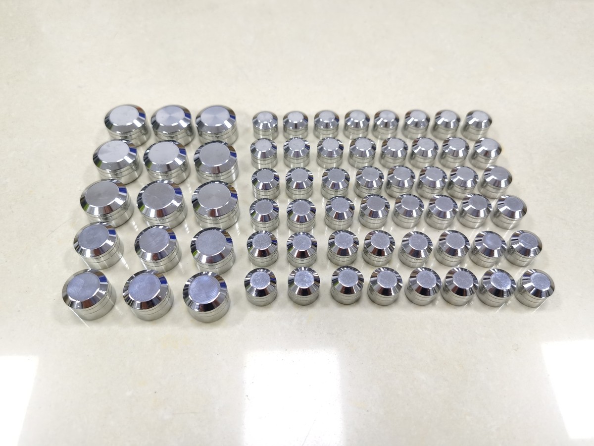 1997 Motorcycles Chrome Bolt Toppers & Caps For Harley Softail