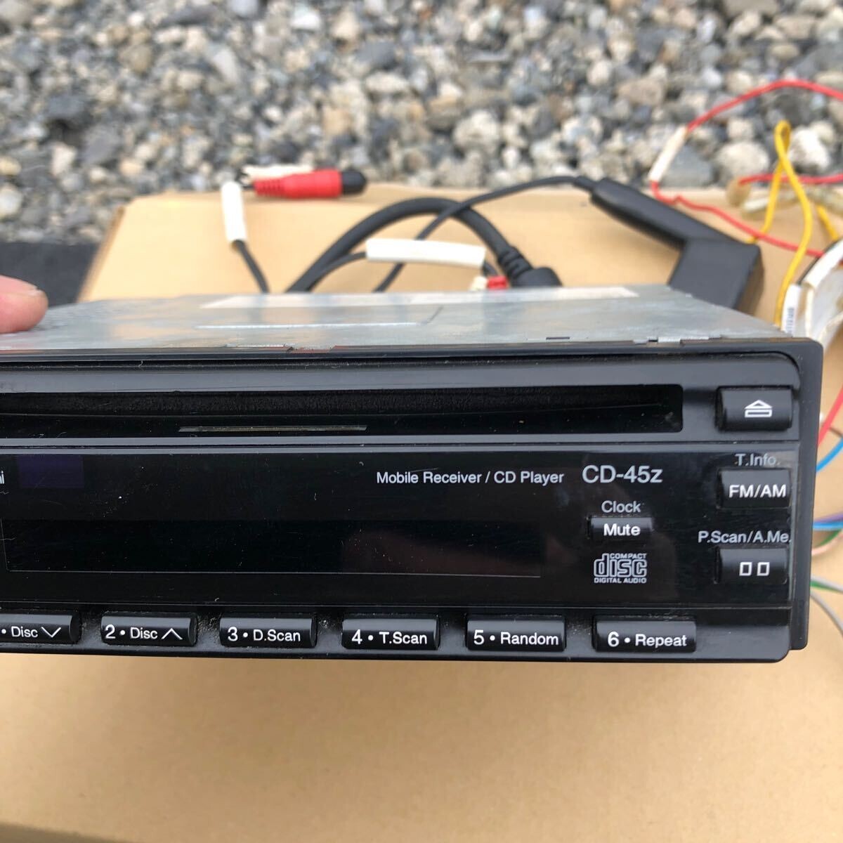 【レア】Nakamichi　ナカミチ　CD-45z Nakamichi CD-45Z CD Player In Dash Receiver 1DIN Good