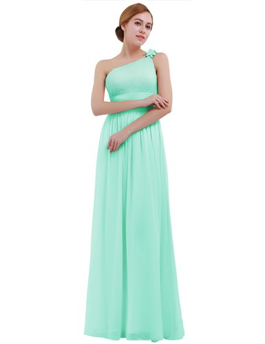 Women's Chiffon Long Bridesmaid Dresses Cocktail Wedding Evening Prom Ball AU - Picture 70 of 111