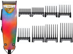 oster fast feed multicolor clipper