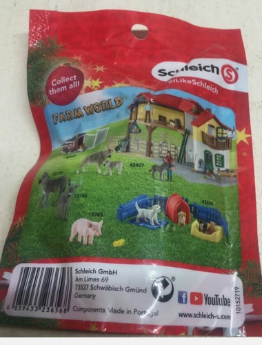 Nueva estatuilla de burro Schleich dorado jackass de 3"" Farm World edición limitada - Imagen 4 de 9