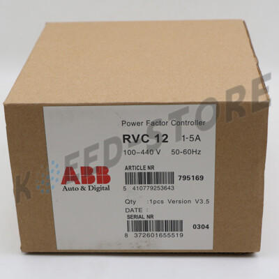 1PCS New ABB RVC-12/1-5A Power Factor Automatic Compensation Controller