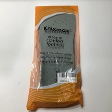 Knixmax Xtreme Comfort Arch Support foam shoe insoles Mens Size US 12-13 New