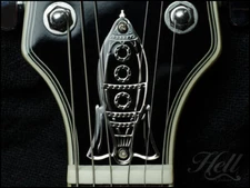 Rock-it! Brass Truss Rod Cover. Fits most Gibson, Les Paul, SG + more