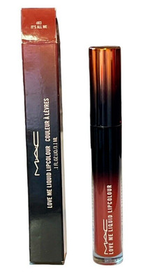 MAC Liquid Lip Colour Lipstick IT'S ALL ME Orange Spice 483 .1 fl. oz. / 3.1 ML