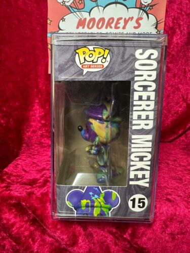 Fantasia - Sorcerer Mickey Purple & Green Artist Series 80th Anniv Pop #15 - Picture 2 of 7