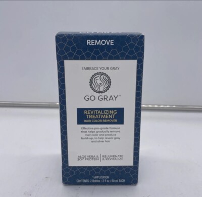 Go Gray REMOVE Revitalizing Treatment Hair Color Remover 1 Application
