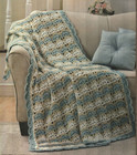 Shells Sand & Sea Throw Afghan Home Decor Crochet Pattern Instructions