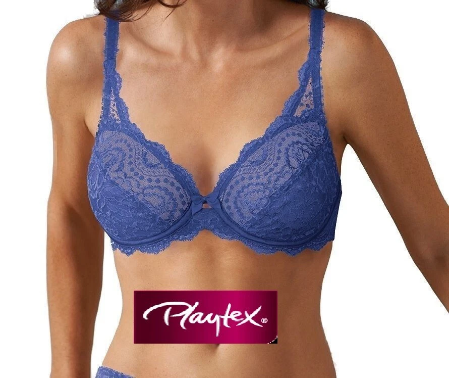 Playtex affinity 2024 flower lace bra