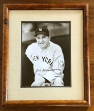 Vintage Joe McCarthy Signed and Framed 8 x 10 Photograph Excellent Condition