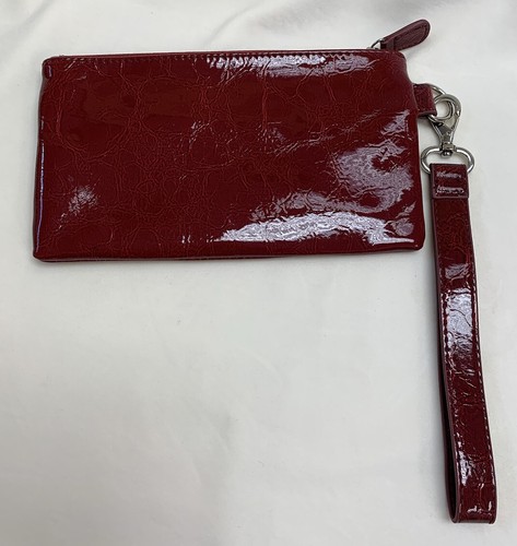 Miche Red Patent Wristlet Wallet Removable Strap - Picture 2 of 6