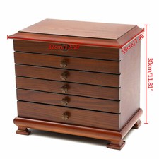 Large Jewelry Box Organizer for Women Girls Jewelry Storage Case with Drawers US