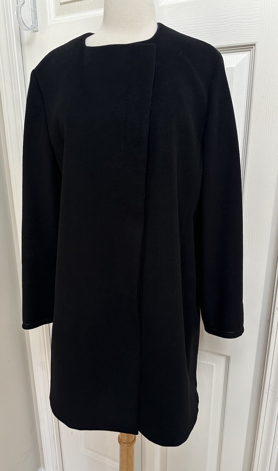 Gianni Versace Couture SZ 42  Black Wool Cashmere Blend Jacket Flawless Medusa thumbnail 6