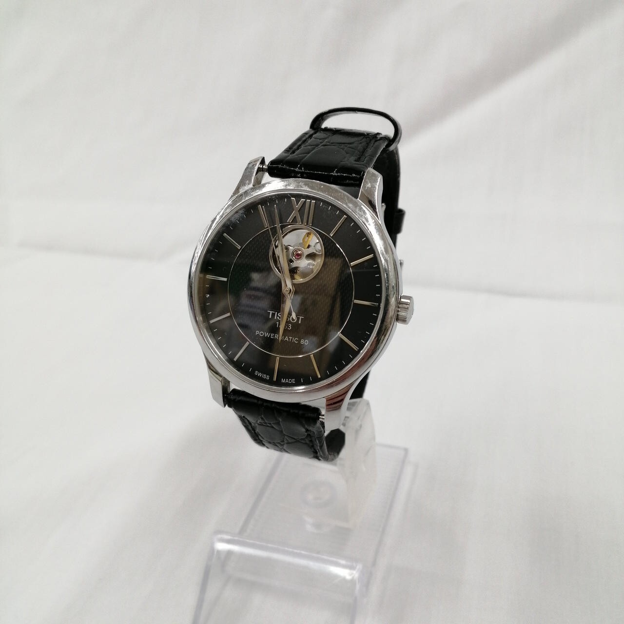 TISSOT T063907A Tradition Automatic Open Heart Stainless Steel 