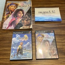 Final Fantasy X and X-2 Sony PlayStation 2 PS2 Lot: 2 CIB With Guide Game Lot