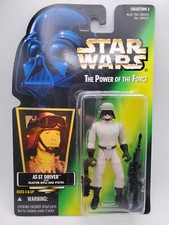 Star Wars AT-ST Driver Power of the Force Green Card Hologram 3.75 Inch Figure