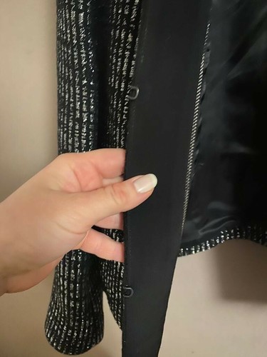 Sandro - Blazer schwarz/silber - Gr. 36 / S - super Zustand - Bild 7 von 8