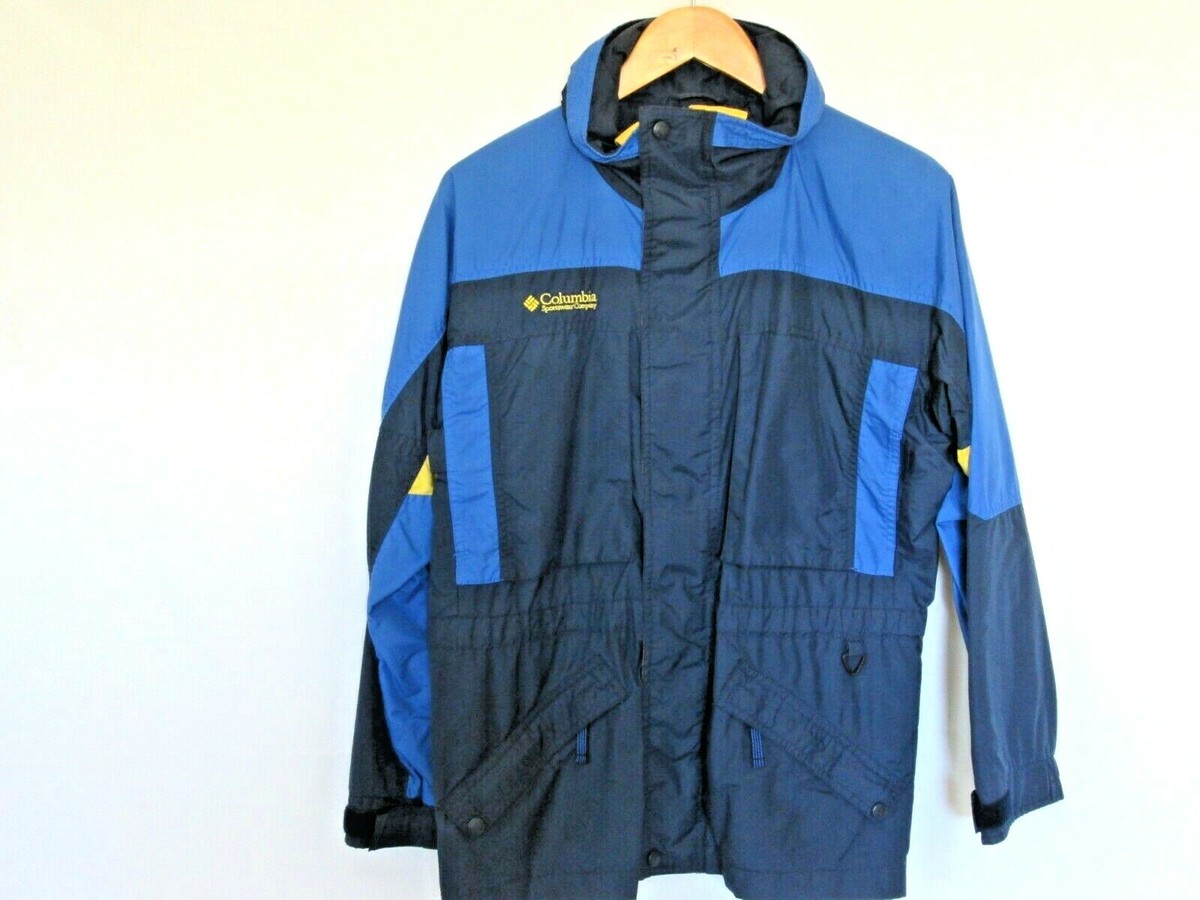 Veste De Ski Columbia Jeune Garçon 14-16 Ans – Bleu Marine – Capuche Et Doublure