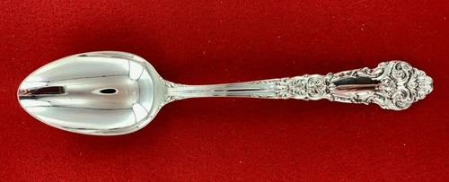 R&B Sterling Silver French Renaissance 1941 8.25" Serving Spoon 2.77oz - 175352J