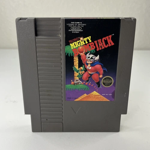 Mighty Bomb Jack (Nintendo Entertainment System, 1987) Cart Only!