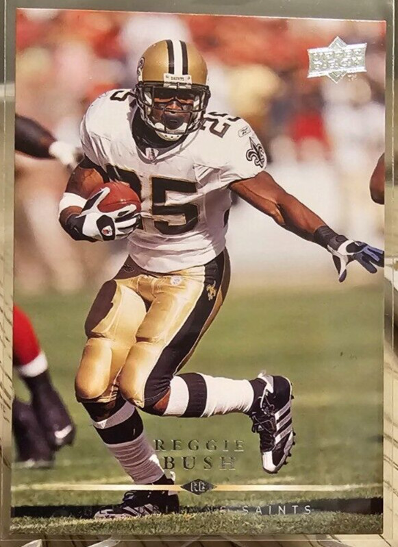 2008 Upper Deck Reggie Bush #120 Saints